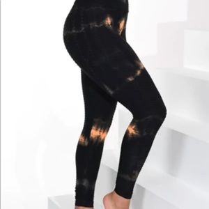 Booty by Barbara leggings Black and orange - one size fits most